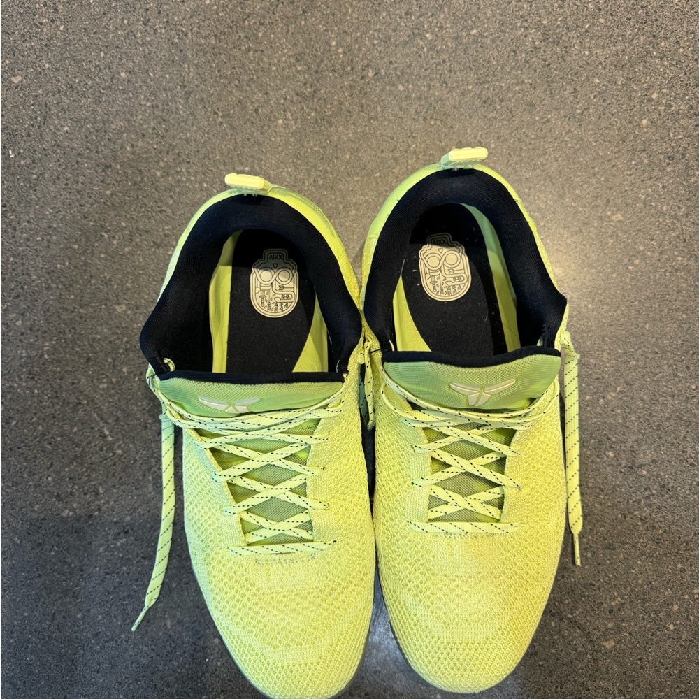 Nike Kobe Bright Yellow Sneakers